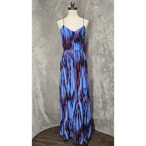 parker bayou silk dress Parker Bayou Silk Maxi Dress/Gown